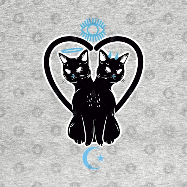 Black Cat Cosmic Balance by Hypnotic Highs